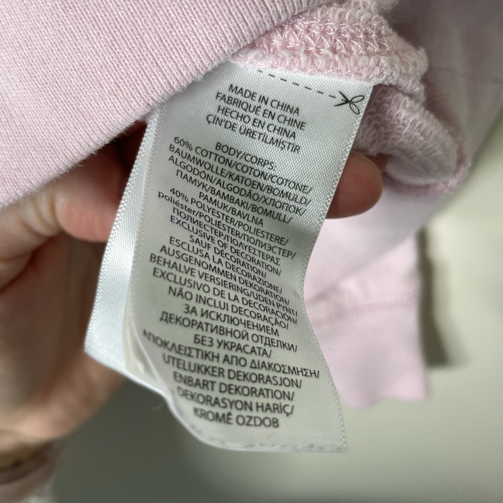 Polo Ralph Lauren Pink Crewneck Shirt Medium (8-10) - Picture 3 of 4